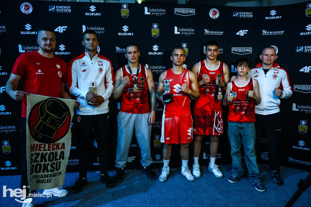 Jakub Pałka wygrał przed mielecką publicznością podczas Suzuki Boxing Night 41