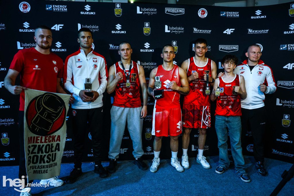 Jakub Pałka wygrał przed mielecką publicznością podczas Suzuki Boxing Night 41