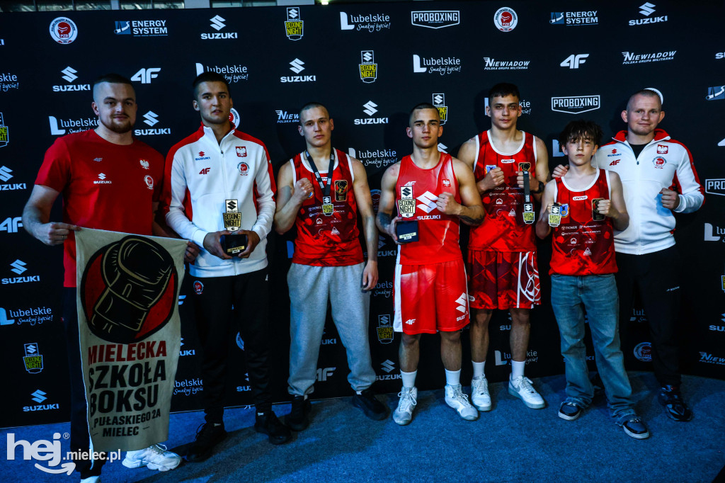 Jakub Pałka wygrał przed mielecką publicznością podczas Suzuki Boxing Night 41