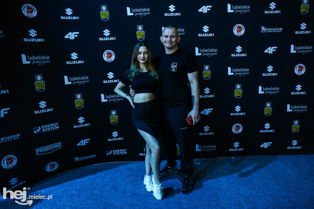 Jakub Pałka wygrał przed mielecką publicznością podczas Suzuki Boxing Night 41
