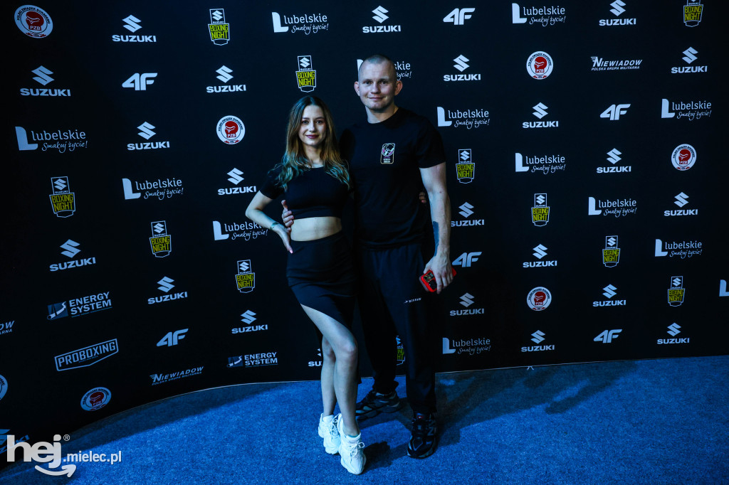 Jakub Pałka wygrał przed mielecką publicznością podczas Suzuki Boxing Night 41