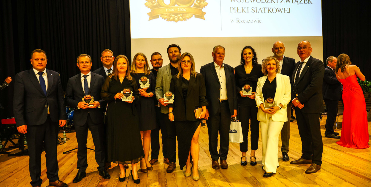 Mieleckie akcenty podczas gali 80-lecia podkarpackiej siatkówki