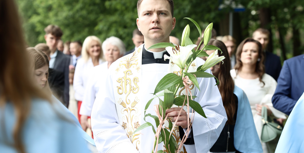 Ks. Bartosz Sobczyk odprawił pierwszą Mszę