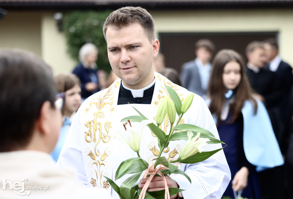 Ks. Bartosz Sobczyk odprawił pierwszą Mszę