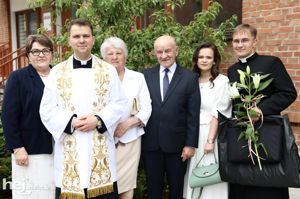 Ks. Bartosz Sobczyk odprawił pierwszą Mszę