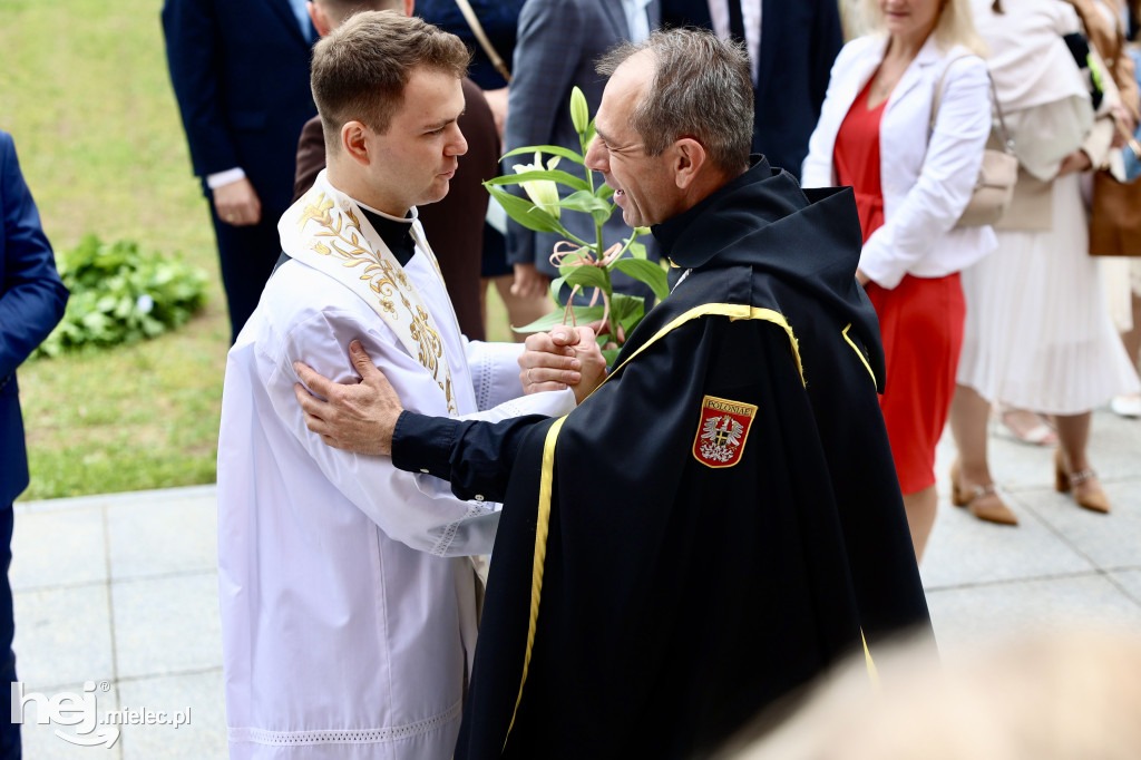 Ks. Bartosz Sobczyk odprawił pierwszą Mszę