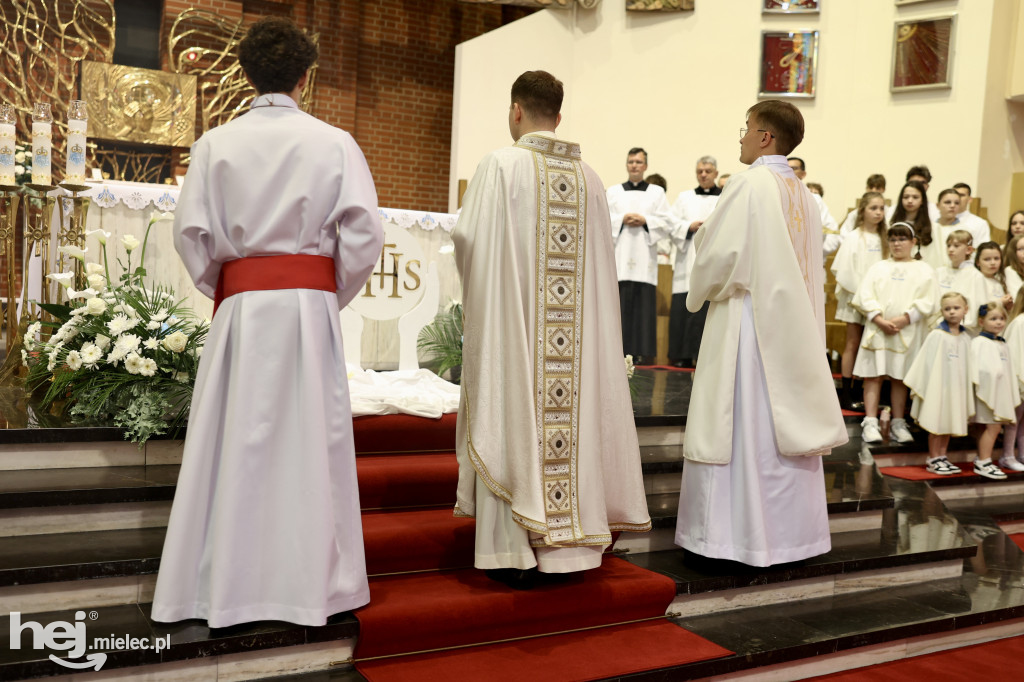Ks. Bartosz Sobczyk odprawił pierwszą Mszę