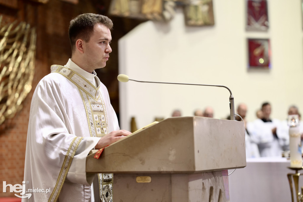 Ks. Bartosz Sobczyk odprawił pierwszą Mszę