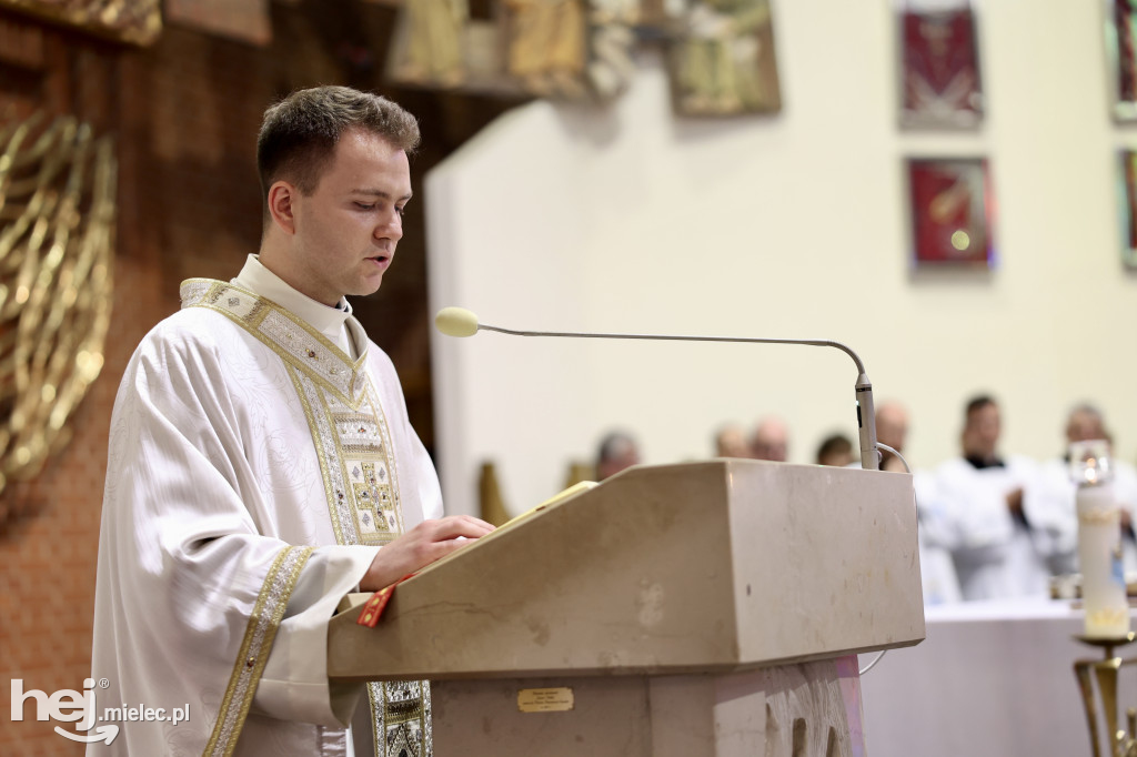 Ks. Bartosz Sobczyk odprawił pierwszą Mszę