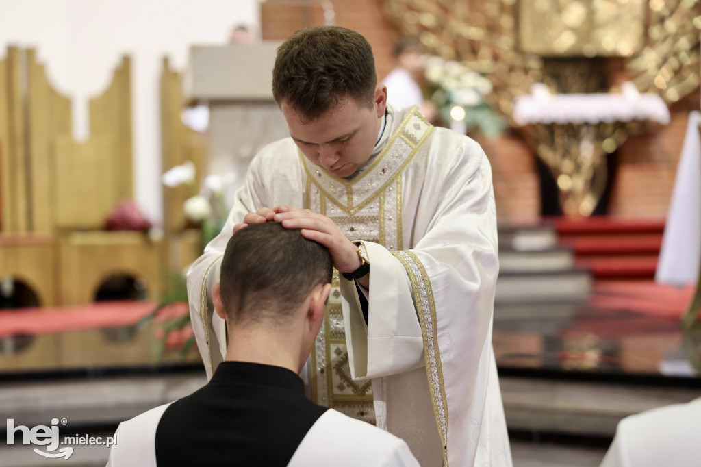 Ks. Bartosz Sobczyk odprawił pierwszą Mszę