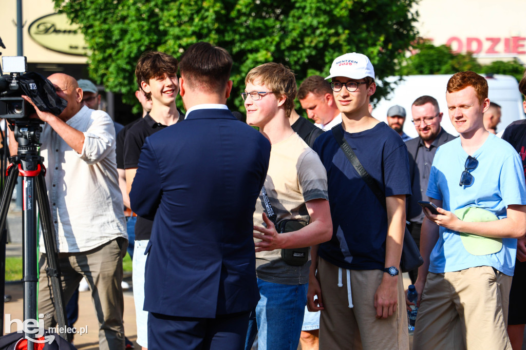 Mielczanie pytali, Sławomir Mentzen odpowiadał