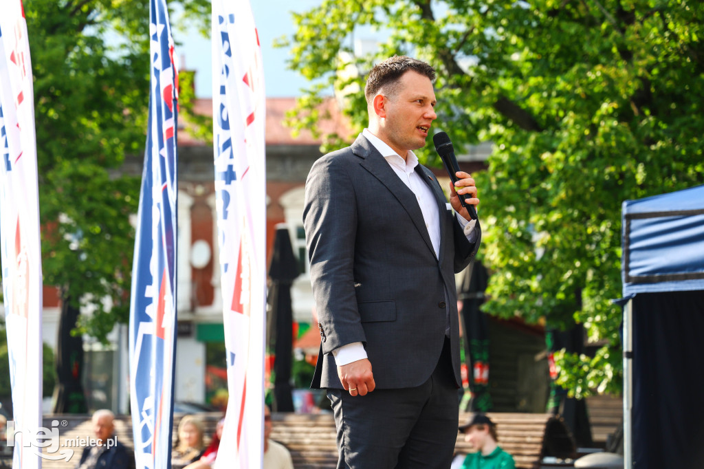 Mielczanie pytali, Sławomir Mentzen odpowiadał