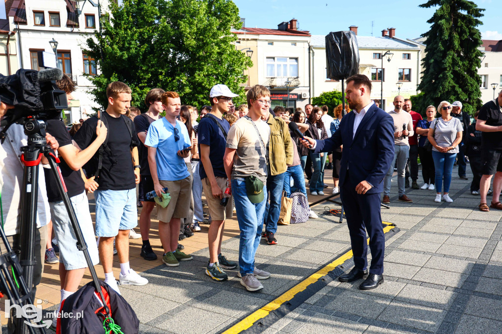 Mielczanie pytali, Sławomir Mentzen odpowiadał