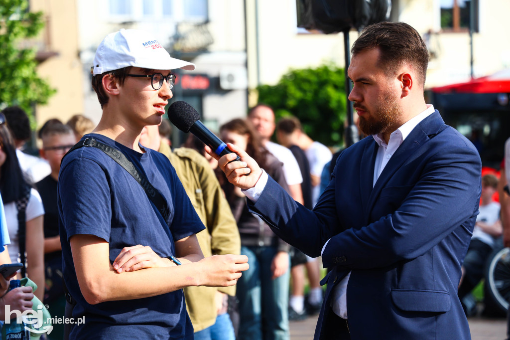 Mielczanie pytali, Sławomir Mentzen odpowiadał