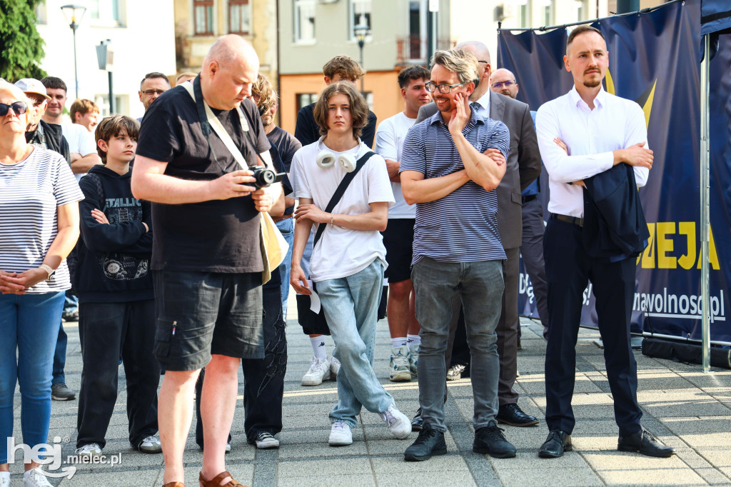 Mielczanie pytali, Sławomir Mentzen odpowiadał