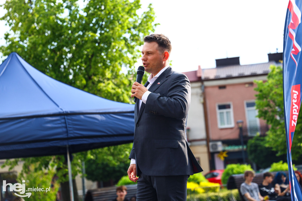 Mielczanie pytali, Sławomir Mentzen odpowiadał