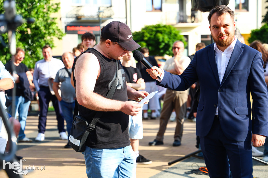 Mielczanie pytali, Sławomir Mentzen odpowiadał