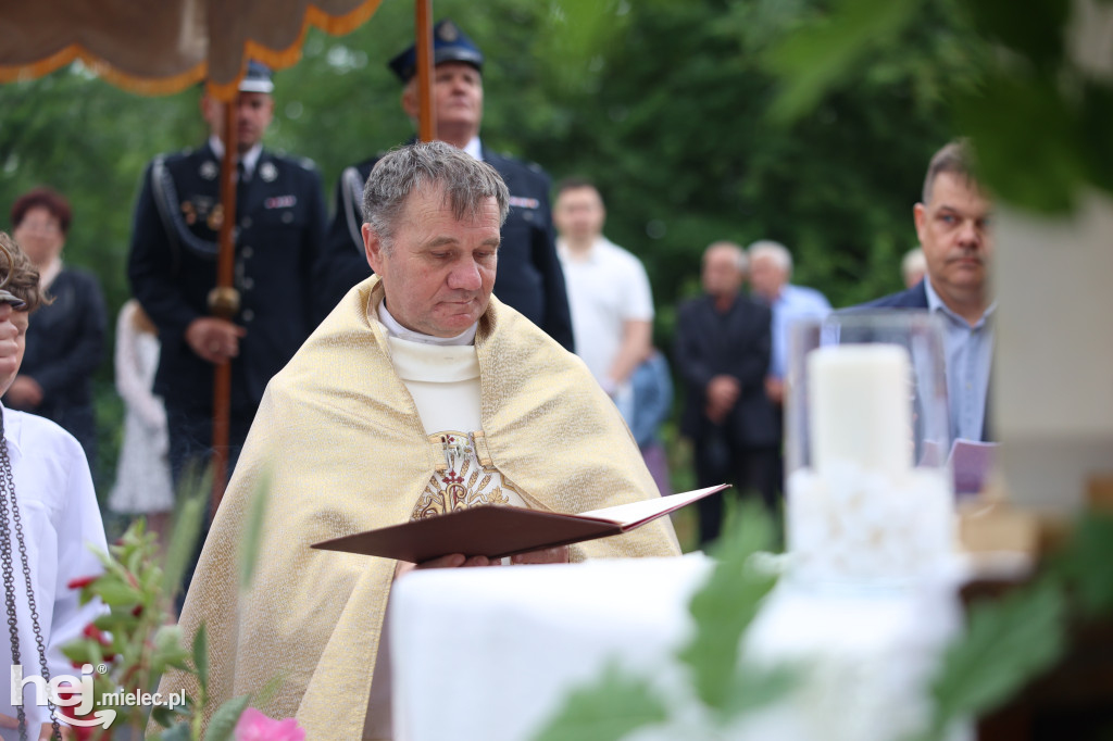 Boże Ciało w parafii Borki Nizińskie