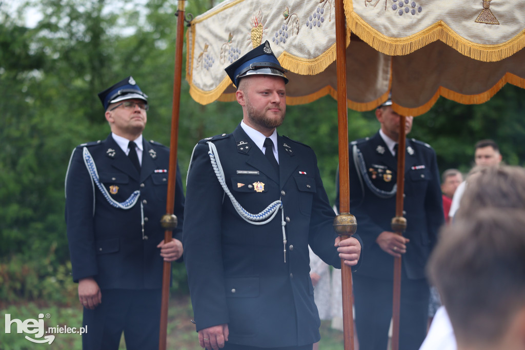Boże Ciało w parafii Borki Nizińskie