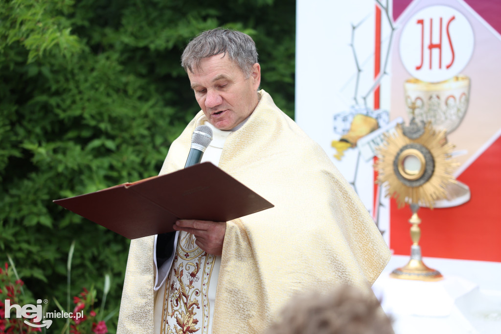 Boże Ciało w parafii Borki Nizińskie