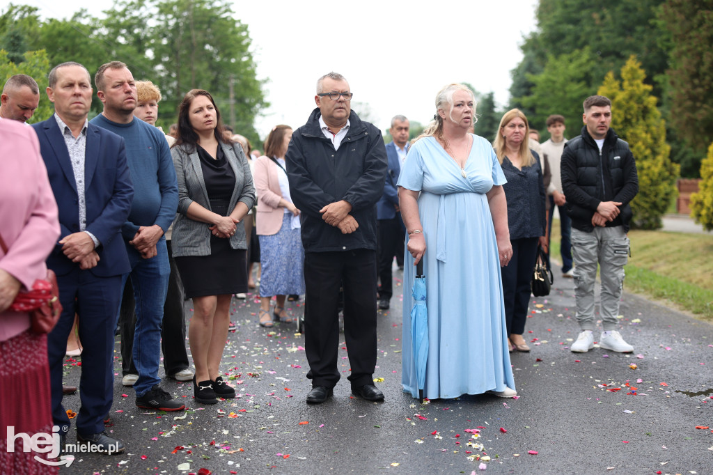 Boże Ciało w parafii Borki Nizińskie