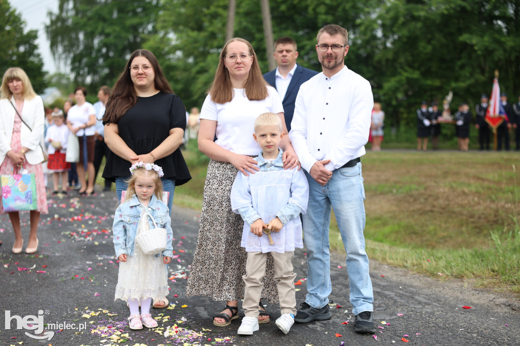 Boże Ciało w parafii Borki Nizińskie