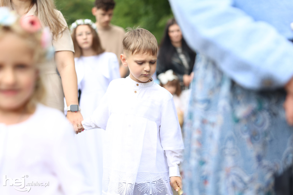 Boże Ciało w parafii Borki Nizińskie