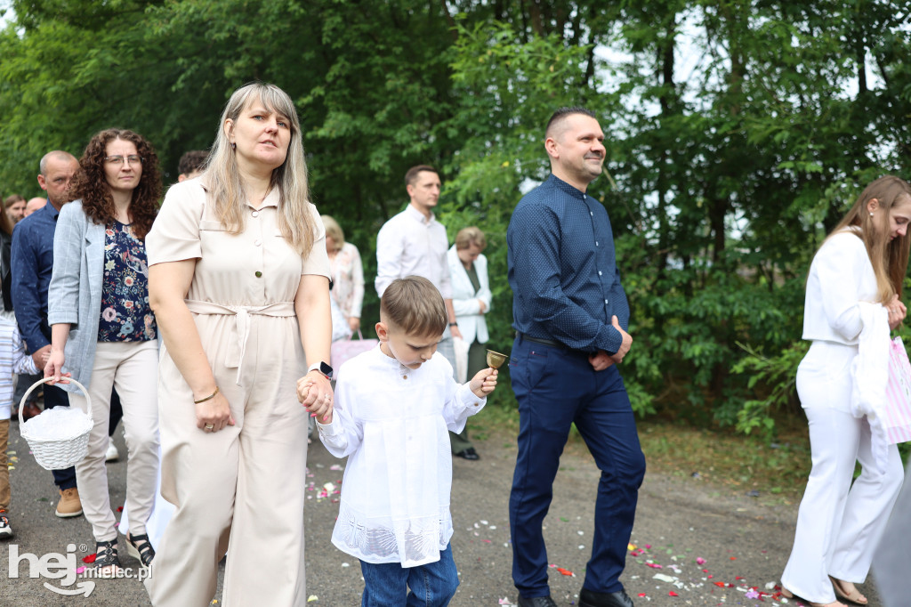 Boże Ciało w parafii Borki Nizińskie