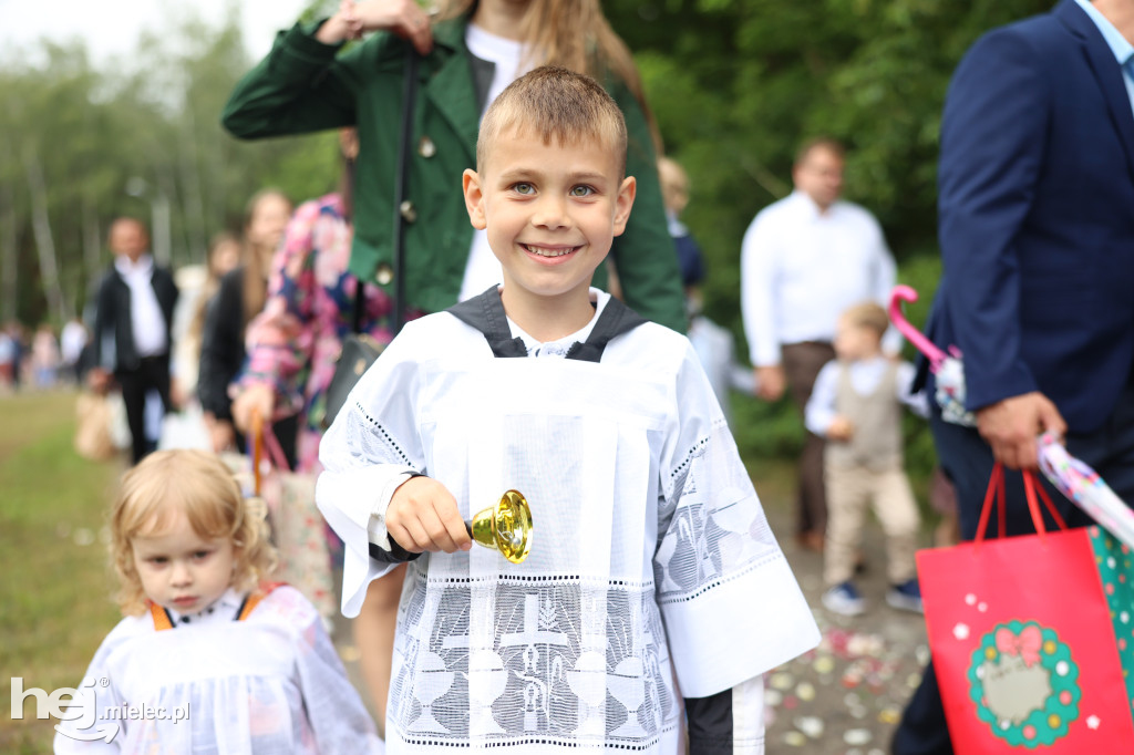 Boże Ciało w parafii Borki Nizińskie