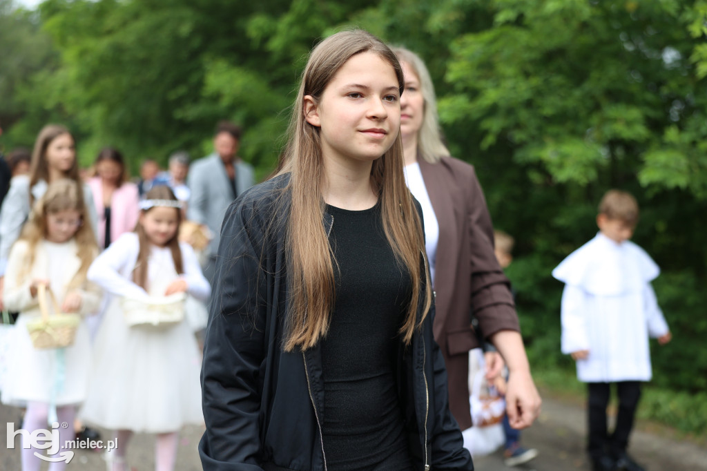 Boże Ciało w parafii Borki Nizińskie