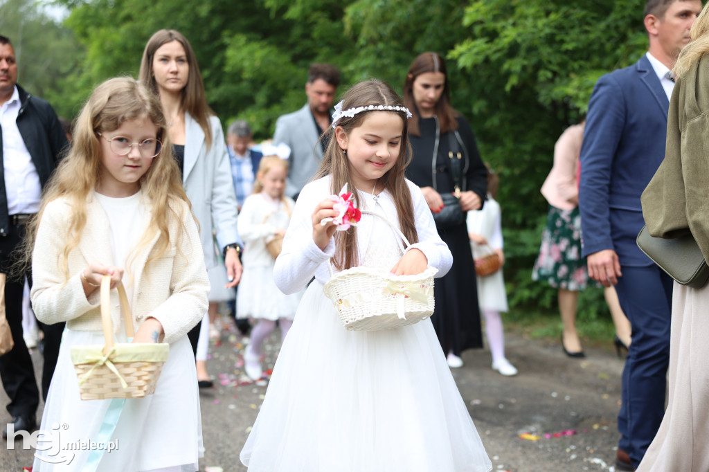 Boże Ciało w parafii Borki Nizińskie