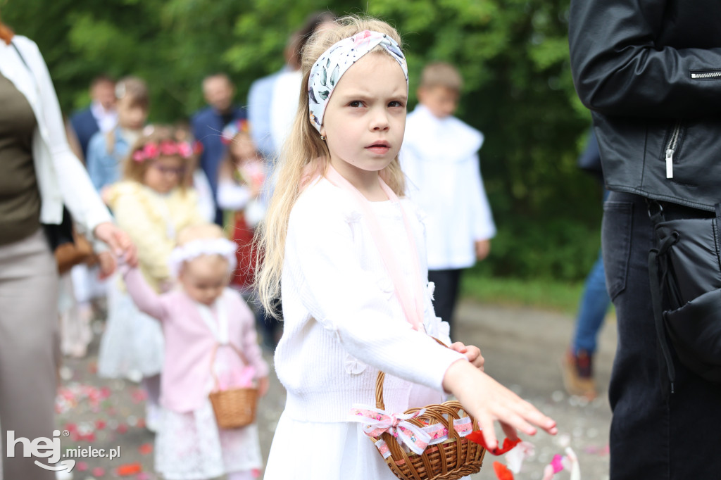 Boże Ciało w parafii Borki Nizińskie