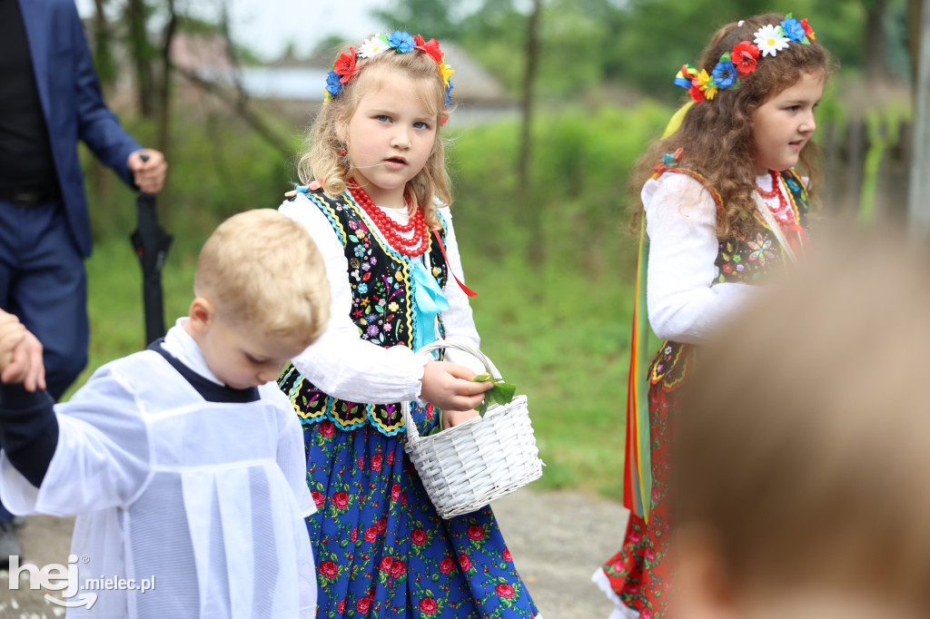 Boże Ciało w parafii Borki Nizińskie