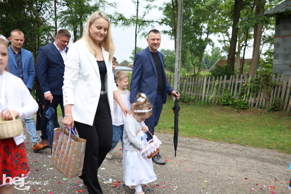 Boże Ciało w parafii Borki Nizińskie