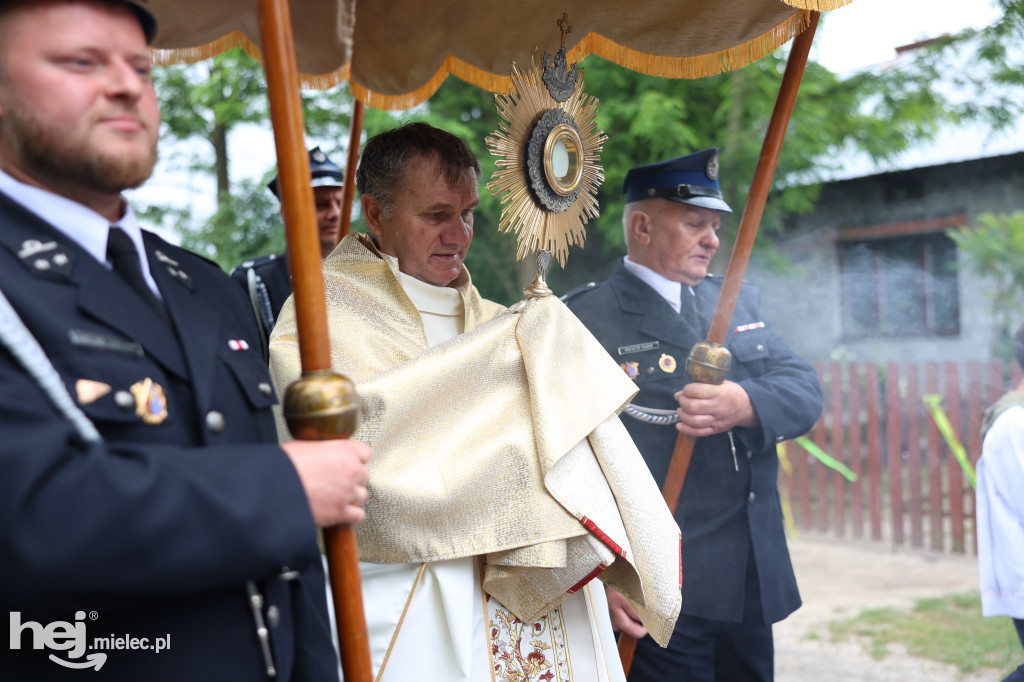 Boże Ciało w parafii Borki Nizińskie