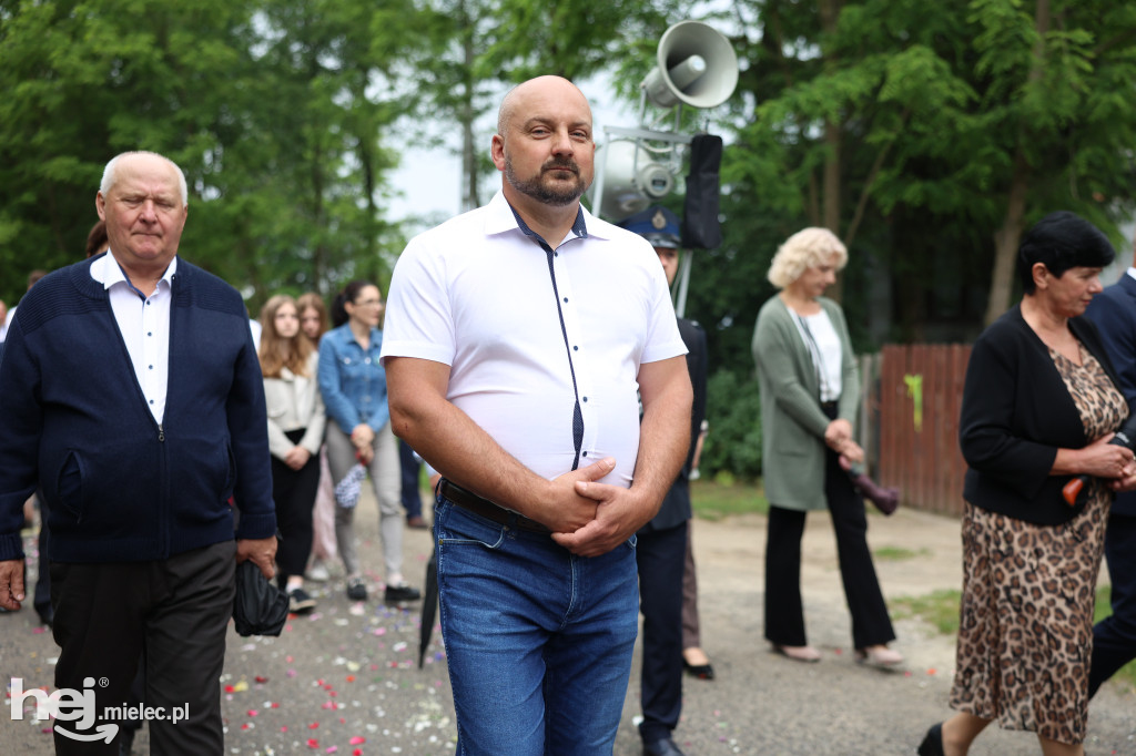 Boże Ciało w parafii Borki Nizińskie