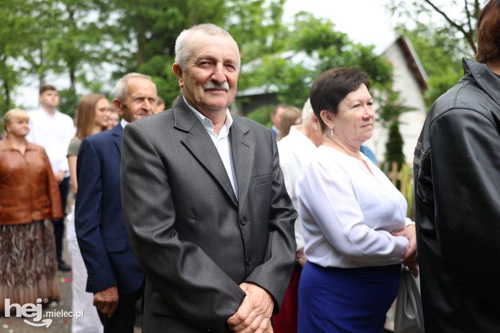 Boże Ciało w parafii Borki Nizińskie