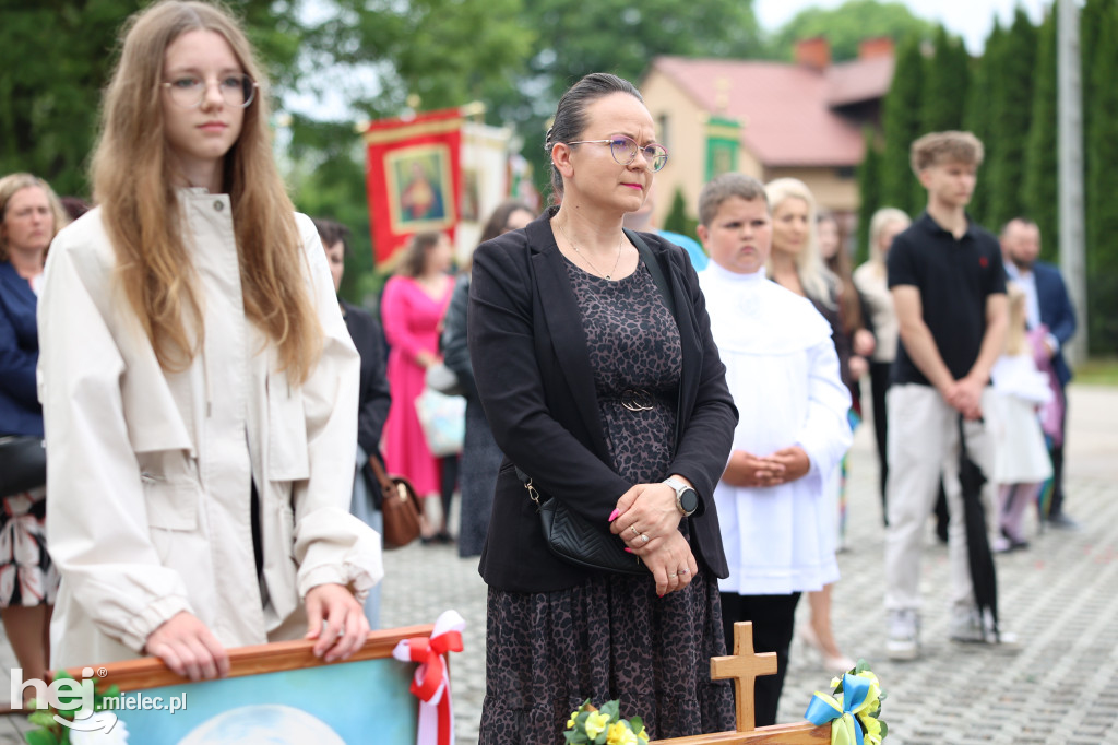 Boże Ciało w parafii Borki Nizińskie
