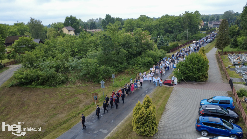 Boże Ciało w parafii Borki Nizińskie