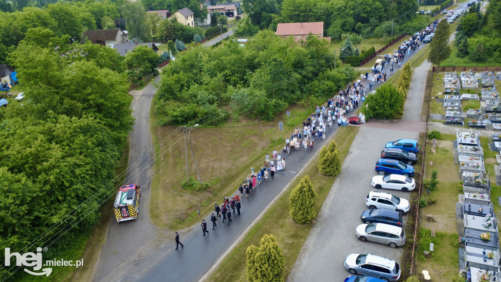 Boże Ciało w parafii Borki Nizińskie