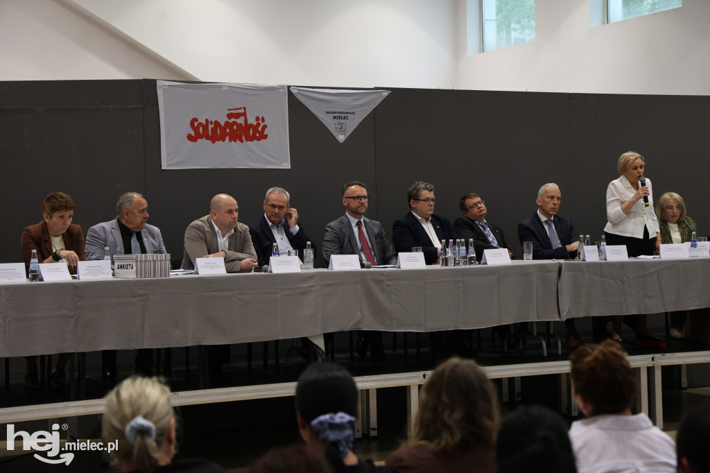 Debata społeczna na temat mieleckiego szpitala