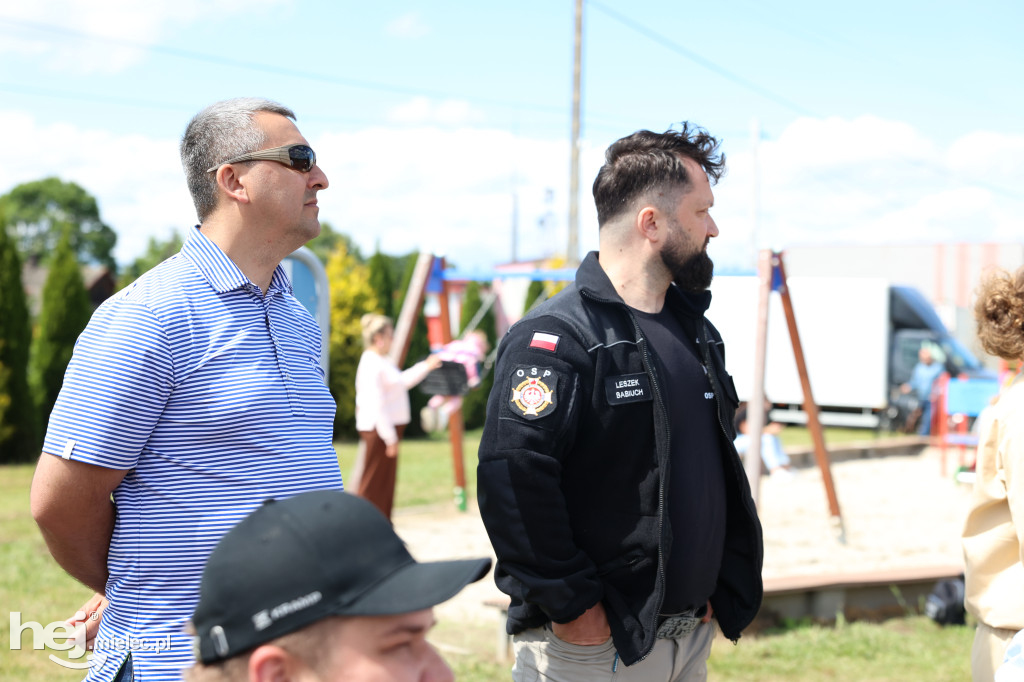 Gminne Zawody Sportowo-Pożarnicze Młodzieżowych Drużyn Pożarniczych z gminy Tuszów Narodowy.