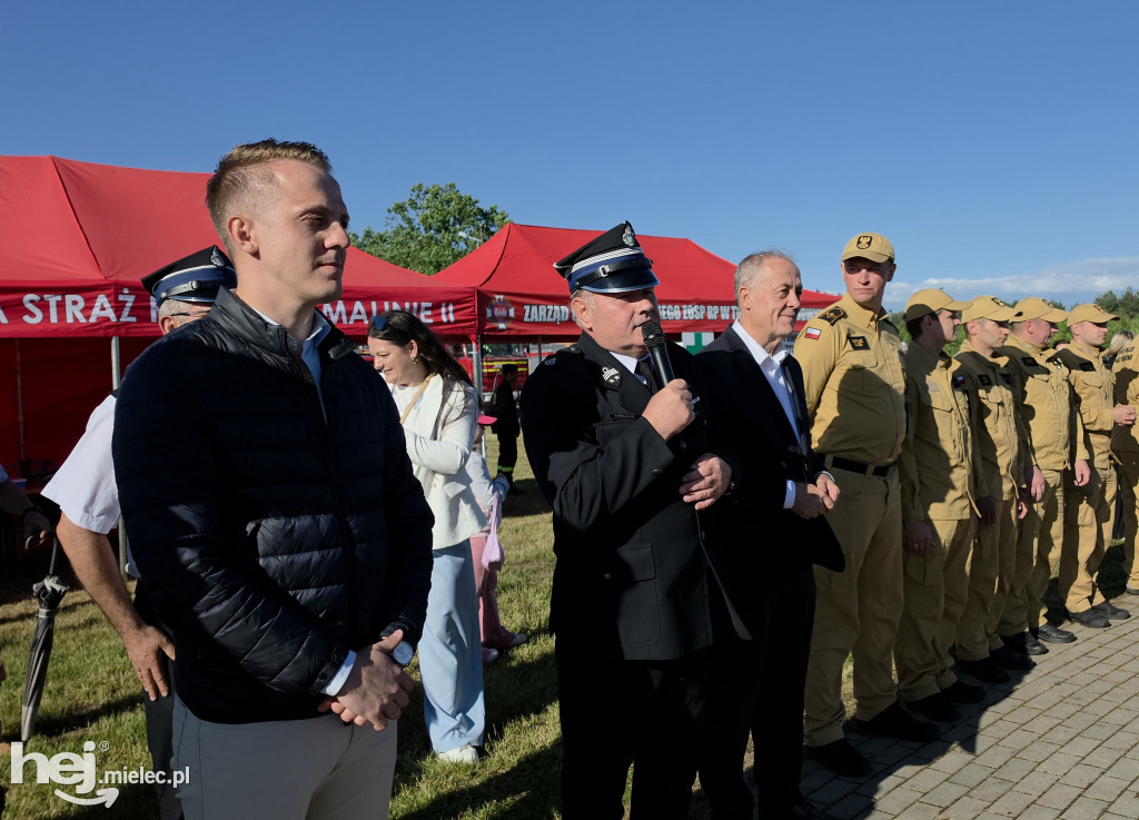 Gminne Zawody Sportowo-Pożarnicze Młodzieżowych Drużyn Pożarniczych z gminy Tuszów Narodowy.