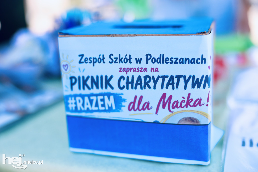 Piknik charytatywny w Podleszanach