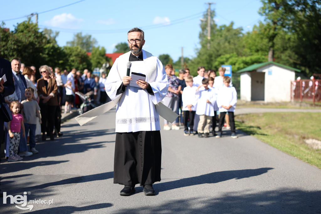 Borki Nizińskie na trasie peregrynacji obrazu Jezusa Miłosiernego