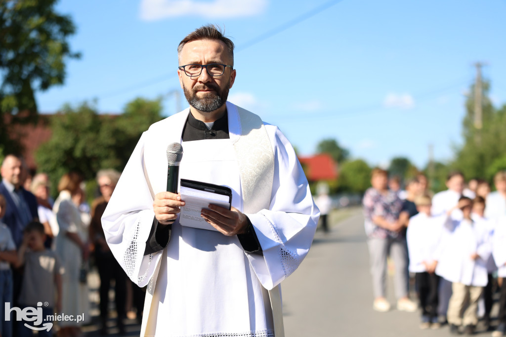 Borki Nizińskie na trasie peregrynacji obrazu Jezusa Miłosiernego