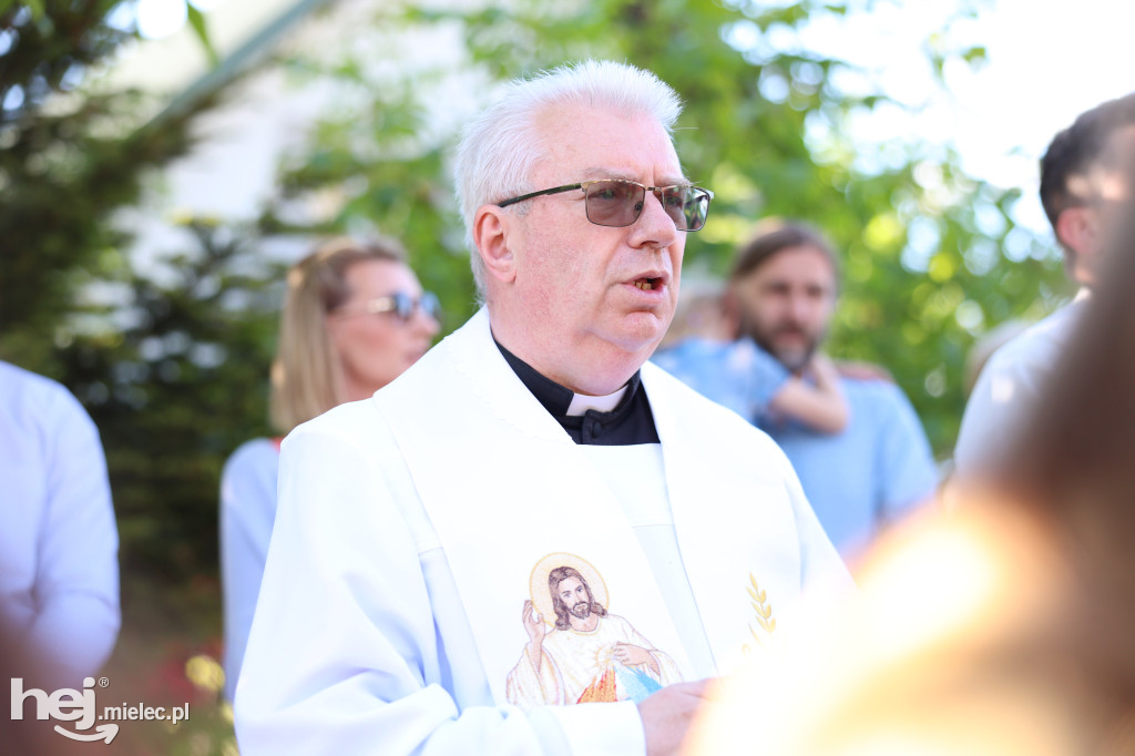 Borki Nizińskie na trasie peregrynacji obrazu Jezusa Miłosiernego