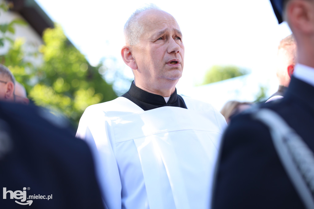 Borki Nizińskie na trasie peregrynacji obrazu Jezusa Miłosiernego