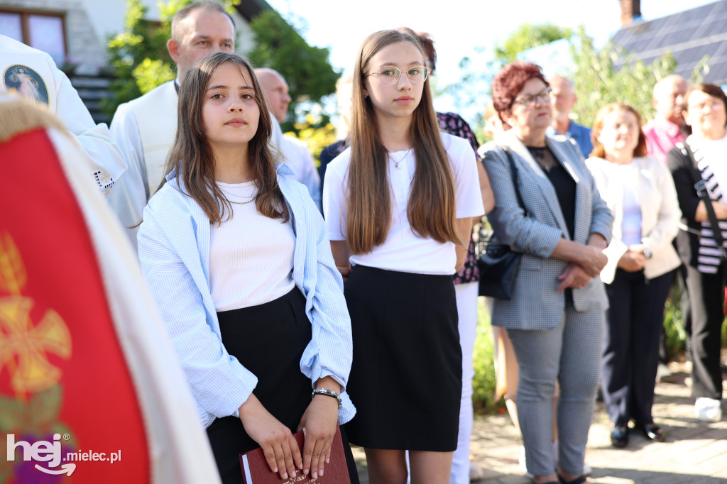 Borki Nizińskie na trasie peregrynacji obrazu Jezusa Miłosiernego