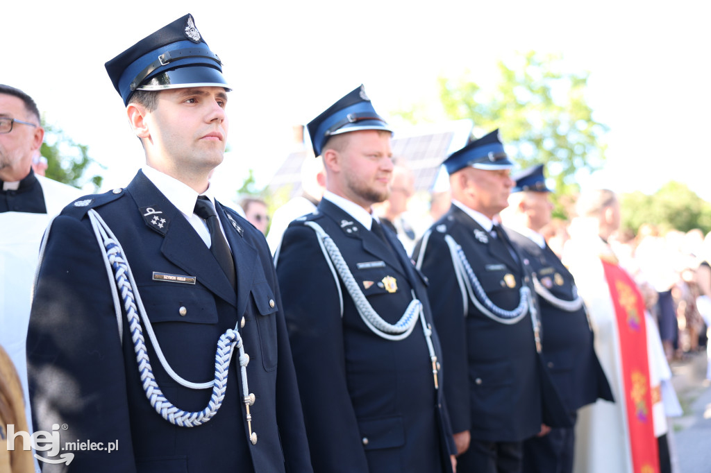 Borki Nizińskie na trasie peregrynacji obrazu Jezusa Miłosiernego